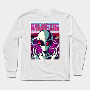 Galactic Fashion Week - Are Claws Considered Nails?💅 Long Sleeve T-Shirt